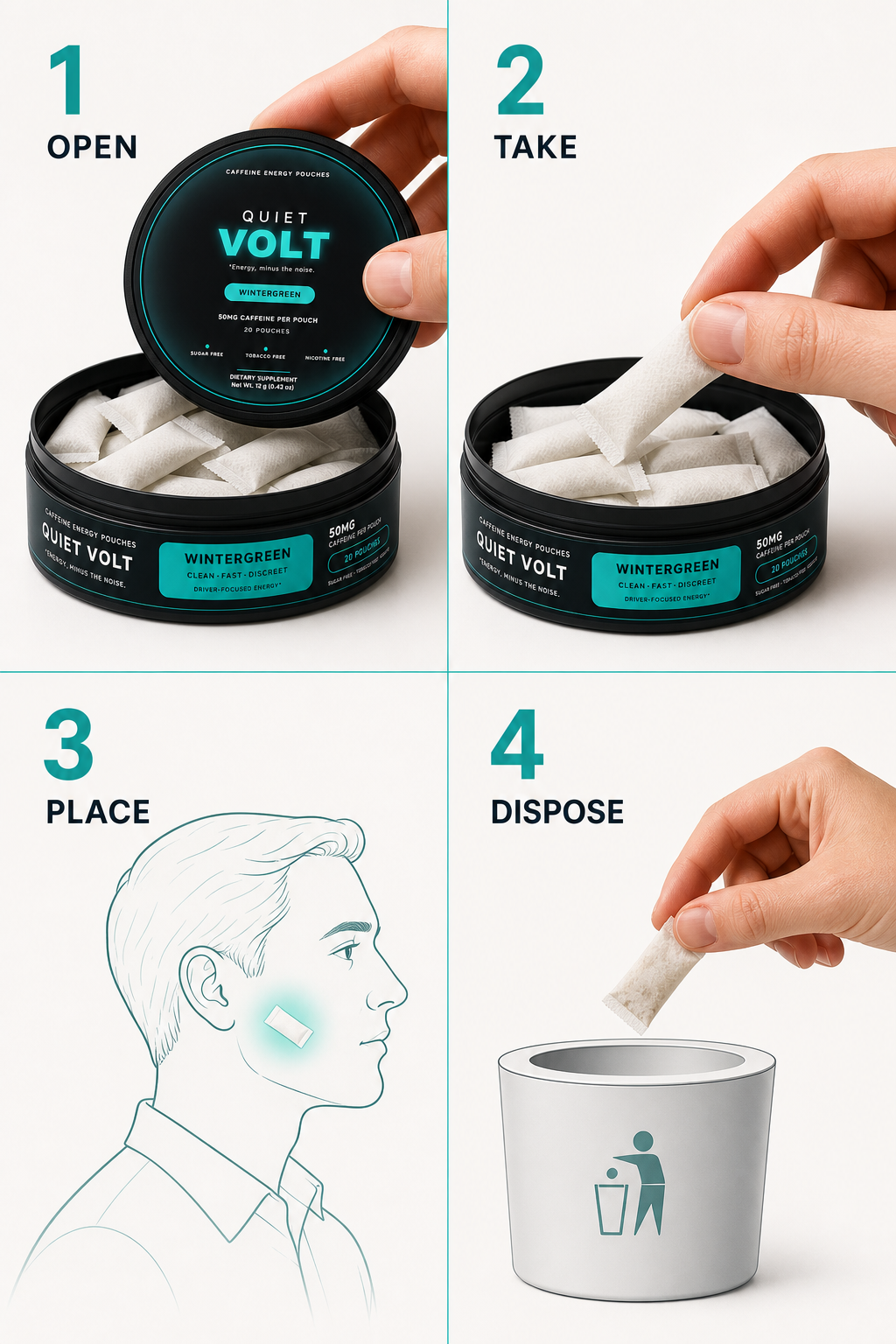 QUIET VOLT Three-Flavor Discovery 6-Pack