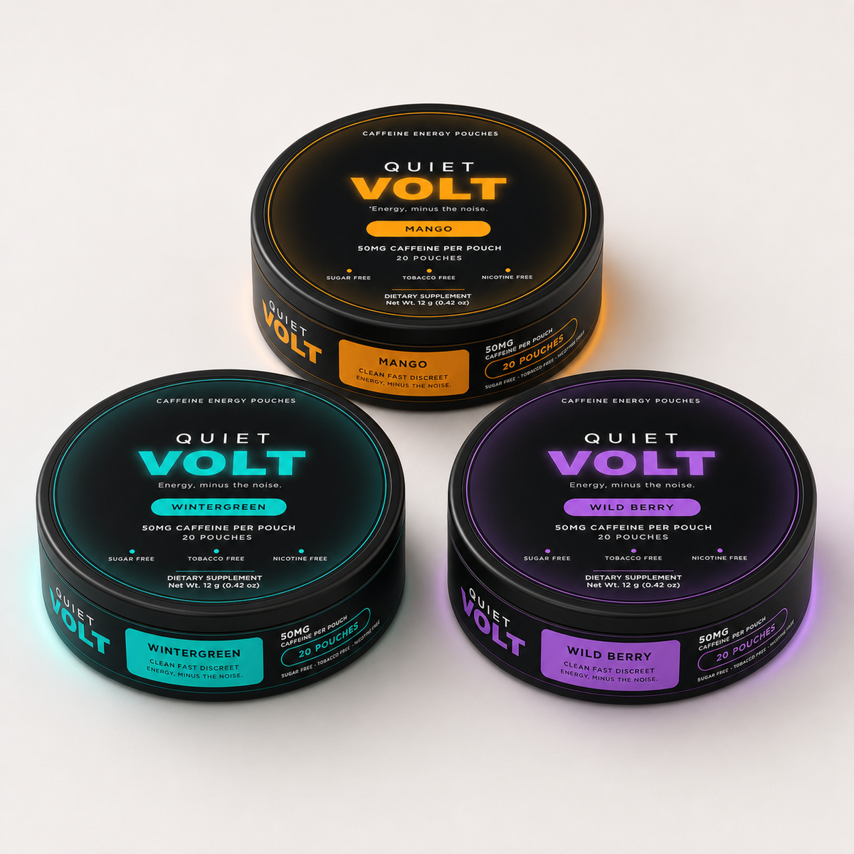 QUIET VOLT Three-Flavor Discovery 6-Pack