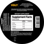QUIET VOLT Mango Caffeine Pouches